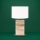 Eglo - Stolná lampa 1xE27/40W/230V 62,5 cm hnedá
