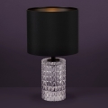Eglo - Stolná lampa 1xE27/40W/230V čierna