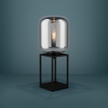 Eglo - Stolná lampa 1xE27/40W/230V dymová