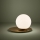 Eglo - Stolná lampa 1xE27/40W/230V zlatá