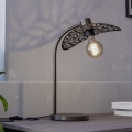 Eglo - Stolová lampa 1xE27/60W/230V bronzová