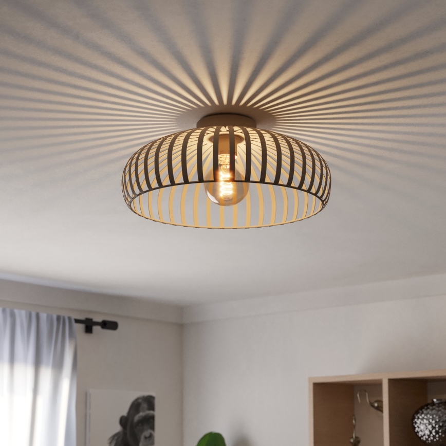 Eglo - Stropné svietidlo 1xE27/40W/230V pr. 43 cm krémová