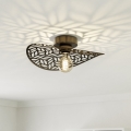 Eglo - Stropné svietidlo 1xE27/60W/230V, priemer 40 cm, bronzové