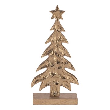 Eglo - Vianočná dekorácia 27x13 cm stromček/zlatá
