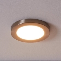 Eglo - Zapustené LED svietidlo, 5,5 W/230 V, 3000 K, matný chróm, pr. 11,7 cm