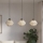 Eglo - Závesný luster na lanku 3xE27/40W/230V krémový