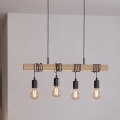 Eglo - Závesný luster s lankom TOWNSHEND 4xE27/60W/230V
