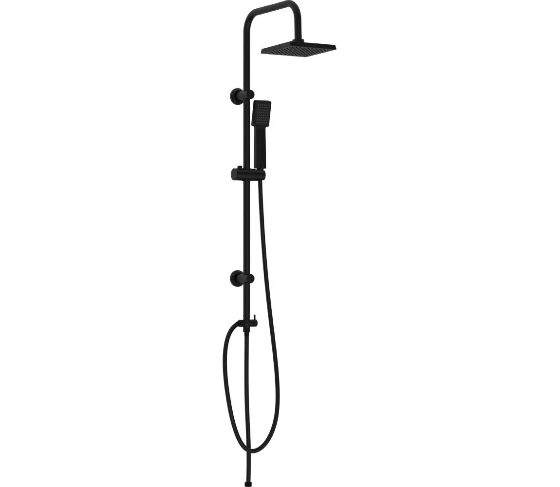 Eisl DX12004BL - Sprchová súprava EASY ENERGY čierna DX12004BL