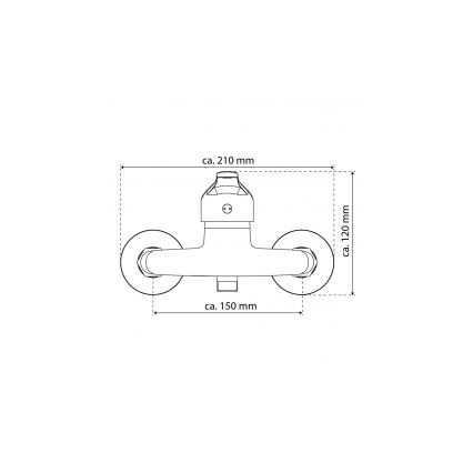 Eisl NI168CR - Sprchová batéria GRANDE VITA CLASSIC lesklý chróm