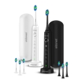 ELDONEX ETB-1010-BW - SADA 2× sonických zubných kefiek SonicPro DuoPack IPX7 čierna + biela