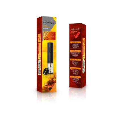 ELDONEX EWO-2100-BK - Elektrický otvárač na víno 4xAA čierna