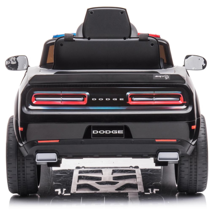 Elektrické autíčko Dodge Challenger Polícia 50W/4500 mAh  čierna/biela