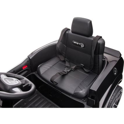 Elektrické autíčko Dodge Challenger Polícia 50W/4500 mAh  čierna/biela
