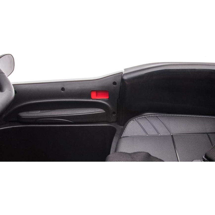 Elektrické autíčko Dodge Challenger Polícia 50W/4500 mAh čierna/biela