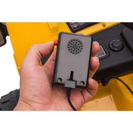 Elektrické autíčko Nakladač CAT 60W/4500 mAh žltá/čierna