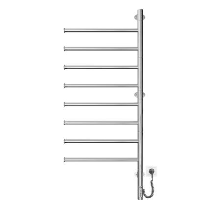 Elektrický otočný sušiak na uteráky VEER 95W/230V 102,5x44,5 cm nerezová oceľ/lesklý chróm