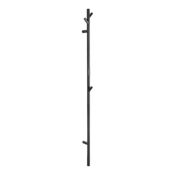 Elektrický sušiak na uteráky 172 cm, čierny