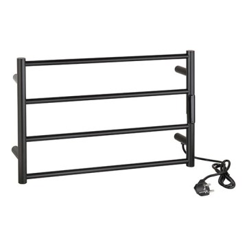 Elektrický sušiak na uteráky 56x37 63W nerez/čierna