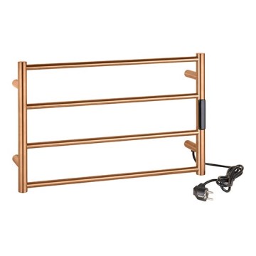 Elektrický sušiak na uteráky 56x37 63W nerez/medená