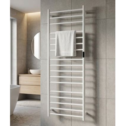 Elektrický sušiak na uteráky 60x168 cm 285 W nerez/biela