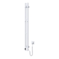 Elektrický sušiak na uteráky s termostatom SILOUETTE 70W 120x9 cm biely pravý
