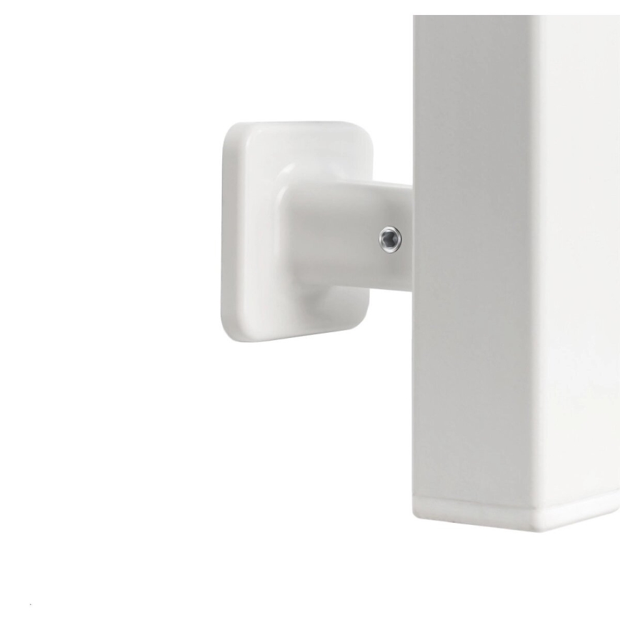 Elektrický sušiak na uteráky s termostatom SILOUETTE 70W 120x9 cm biely pravý