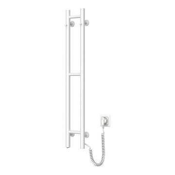 Elektrický sušiak na uteráky SILOUETTE 187W/230V 101,1 cm IP44 biela pravá zaokrúhlený