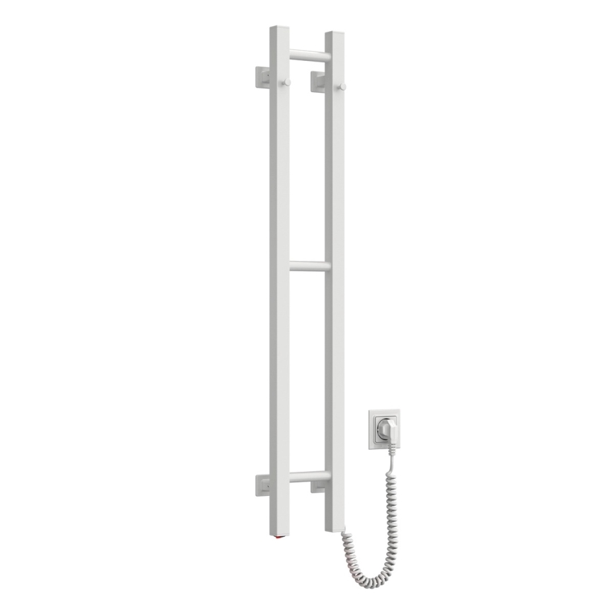 Elektrický sušiak na uteráky SILOUETTE 187W/230V 101,1 cm IP44 biely pravý hranatý
