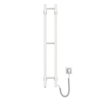 Elektrický sušiak na uteráky SILOUETTE 59W 101x16 cm biely pravý