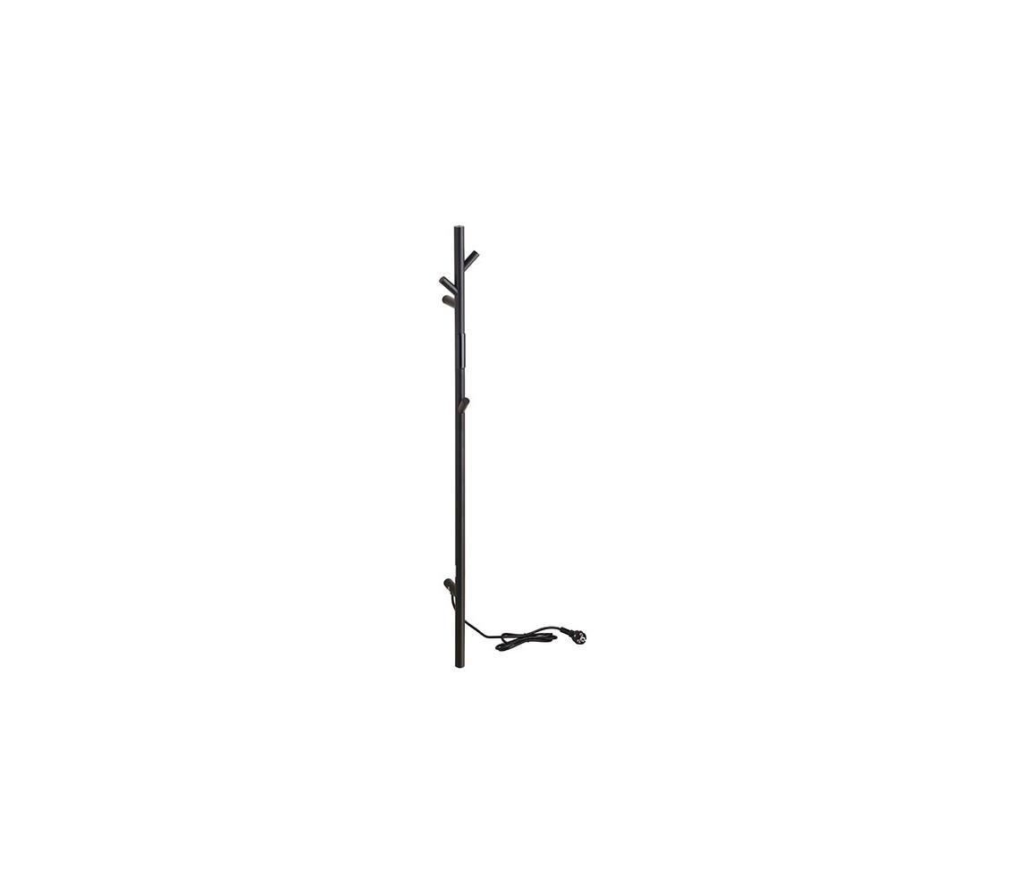 BEMETA Elektrický tyčový sušák na uteráky 118 cm 30 W čierny 704151010