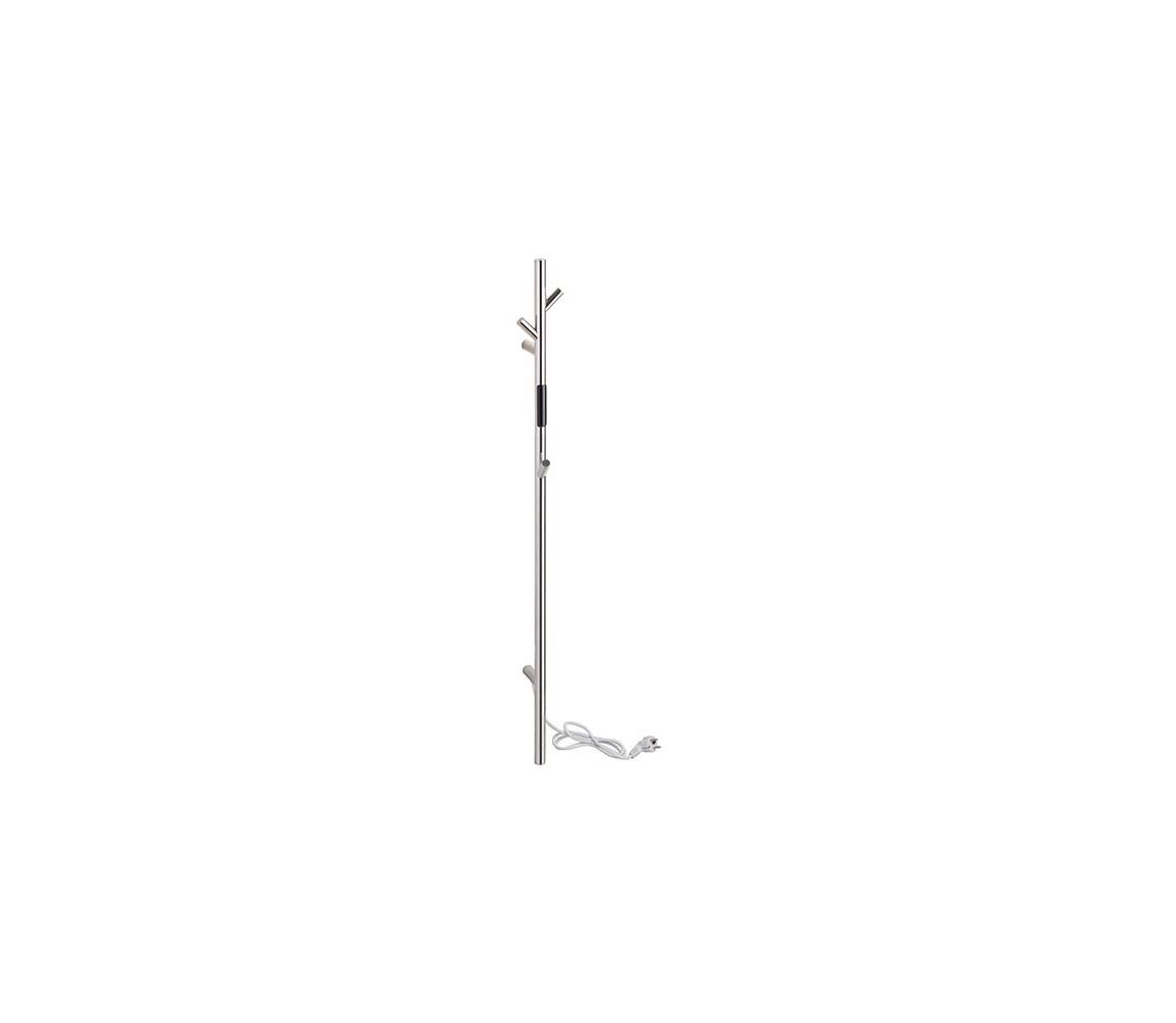 BEMETA Elektrický tyčový sušák na uteráky 118 cm 30 W nerezová oceľ 704151011