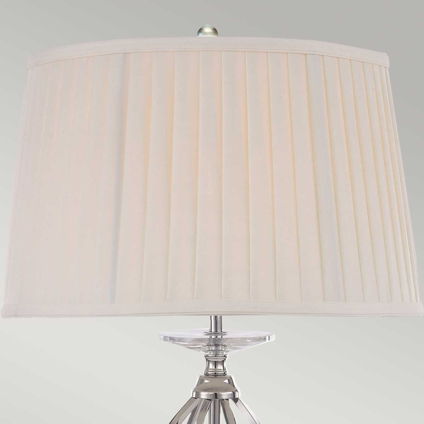 Elstead - Stolná lampa AEGEAN 1xE27/60W/230V lesklý chróm