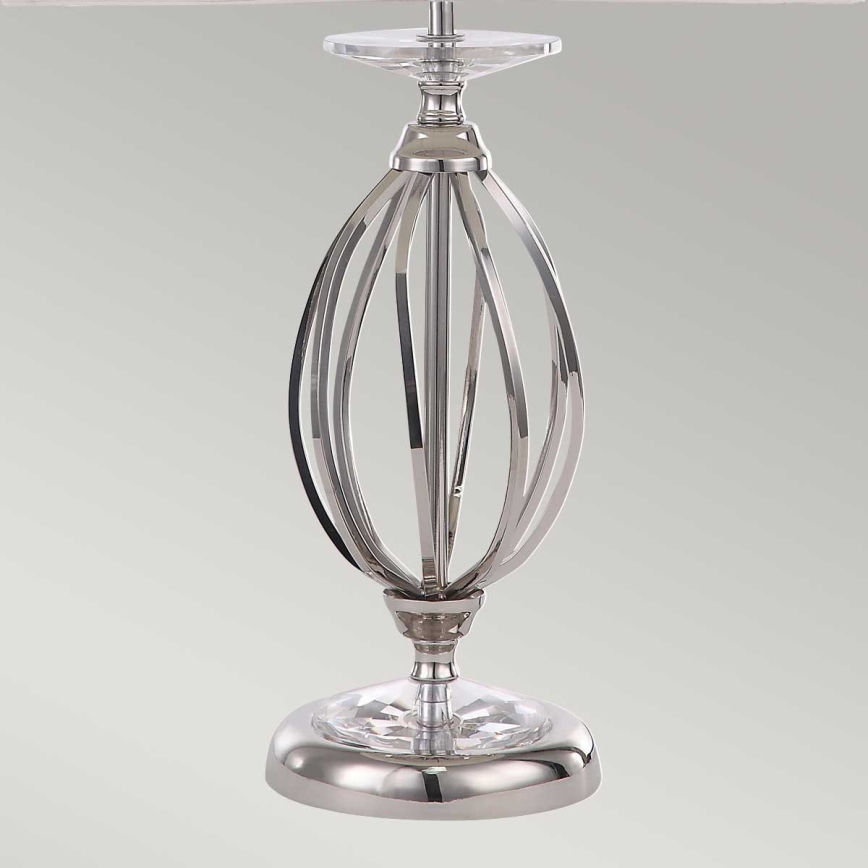 Elstead - Stolná lampa AEGEAN 1xE27/60W/230V lesklý chróm