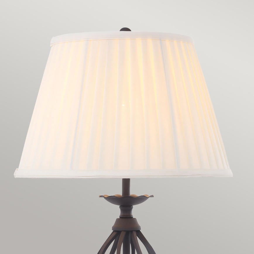 Elstead - Stolná lampa ARTISAN 1xE27/60W/230V čierna
