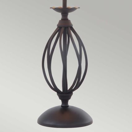 Elstead - Stolná lampa ARTISAN 1xE27/60W/230V čierna