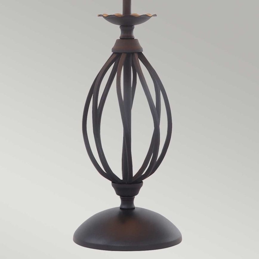 Elstead - Stolná lampa ARTISAN 1xE27/60W/230V čierna