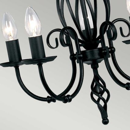 Elstead - Luster na reťazi ARTISAN 5xE14/60W/230V