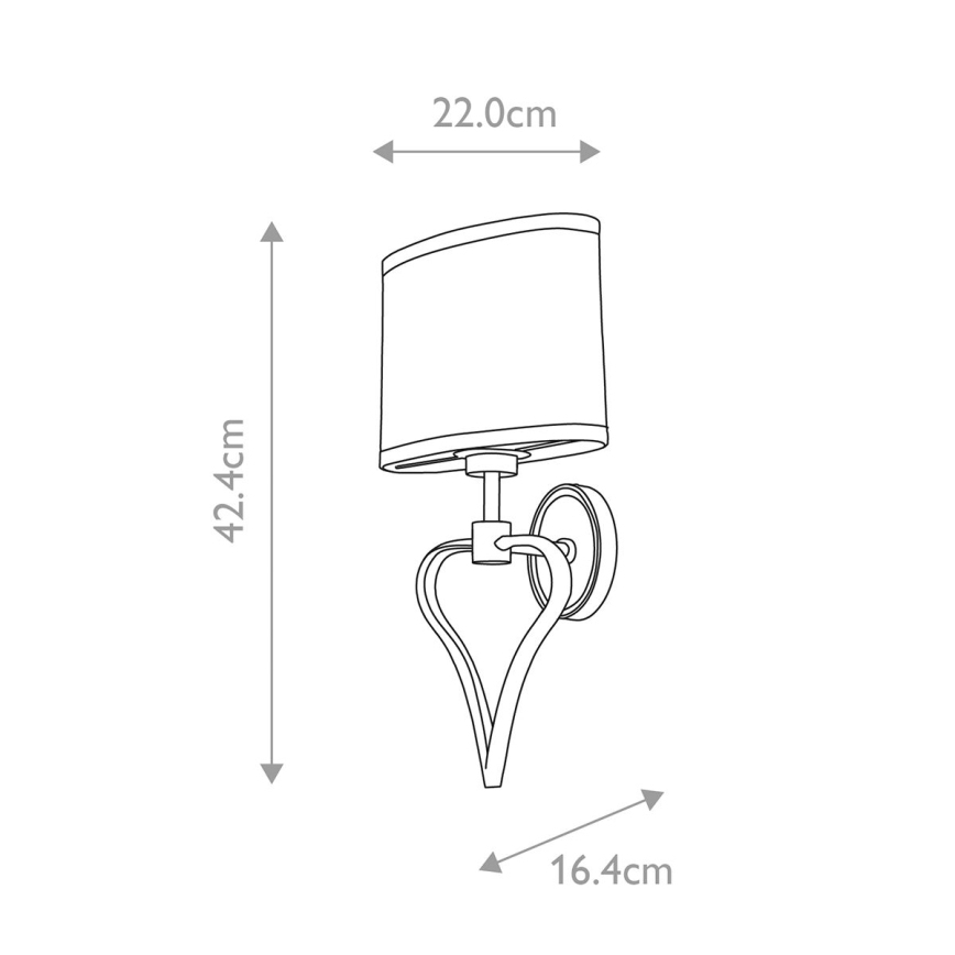 Elstead - LED Kúpeľňové nástenné svietidlo FALMOUTH 1xG9/3W/230V + LED/1W IP44