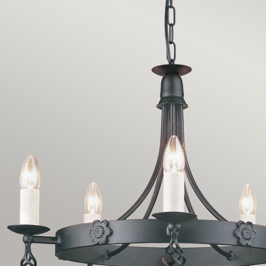 Elstead - Luster na reťazi BELFRY 5xE14/60W/230V