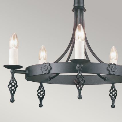 Elstead - Luster na reťazi BELFRY 5xE14/60W/230V
