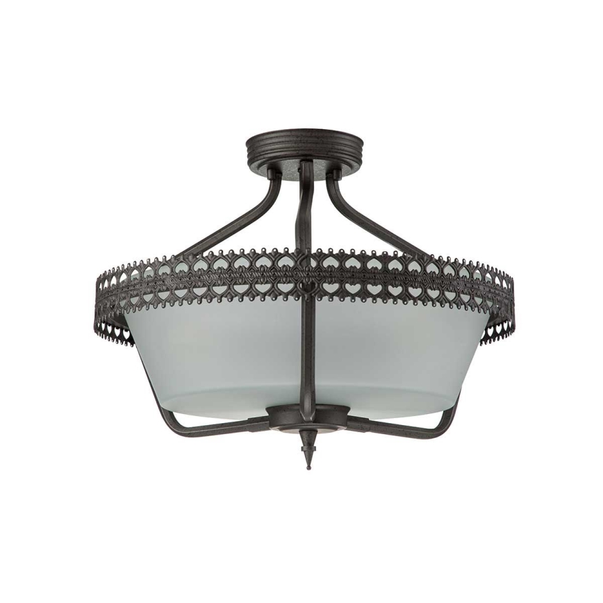 Elstead - Prisadený luster CROWN 3xE27/60W/230V