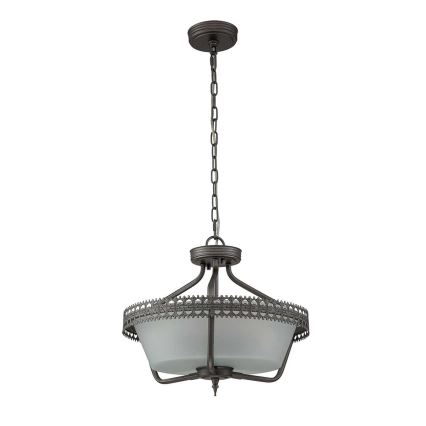 Elstead - Prisadený luster CROWN 3xE27/60W/230V