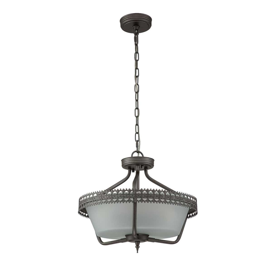 Elstead - Prisadený luster CROWN 3xE27/60W/230V