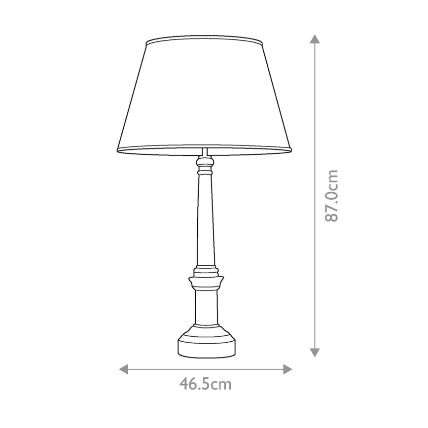 Elstead - Stolná lampa STRASBOURG 1xE27/60W/230V