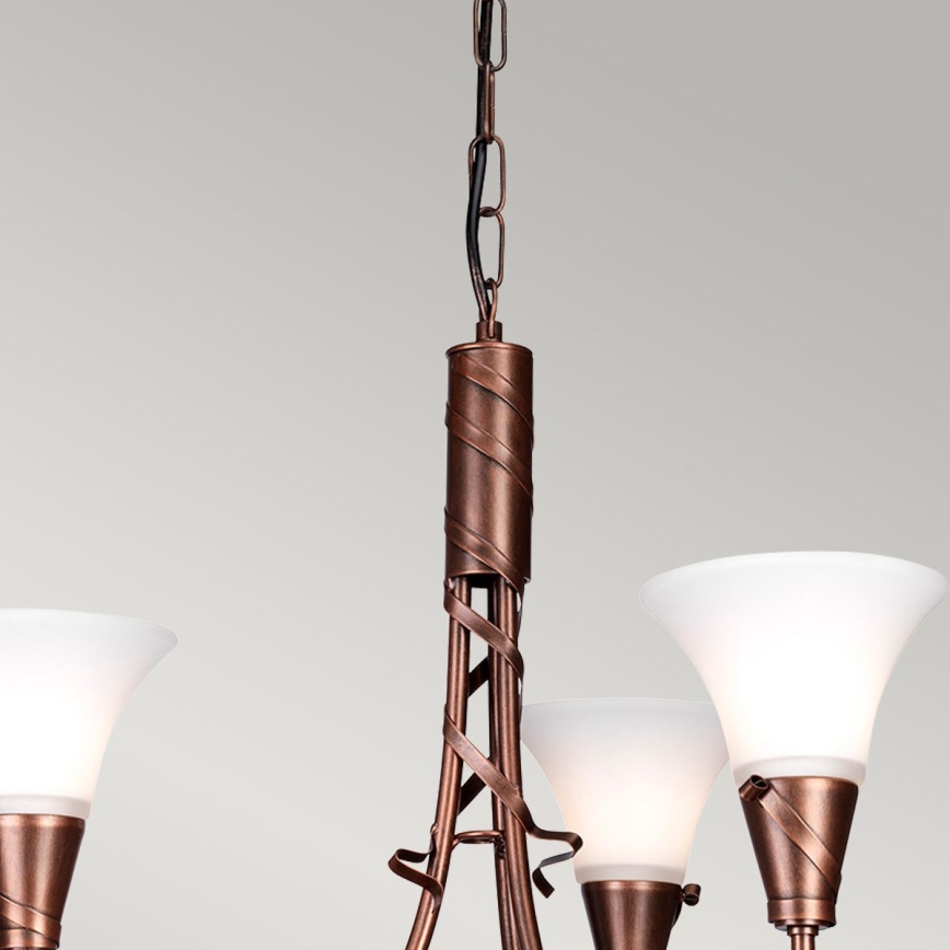 Elstead - Luster na reťazi EMILY 3xE14/40W/230V