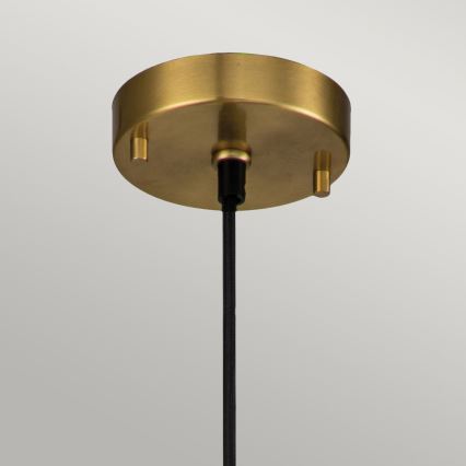 Elstead - Luster na lanku ETOILE 1xE27/60W/230V pr. 13,3 cm zlatá