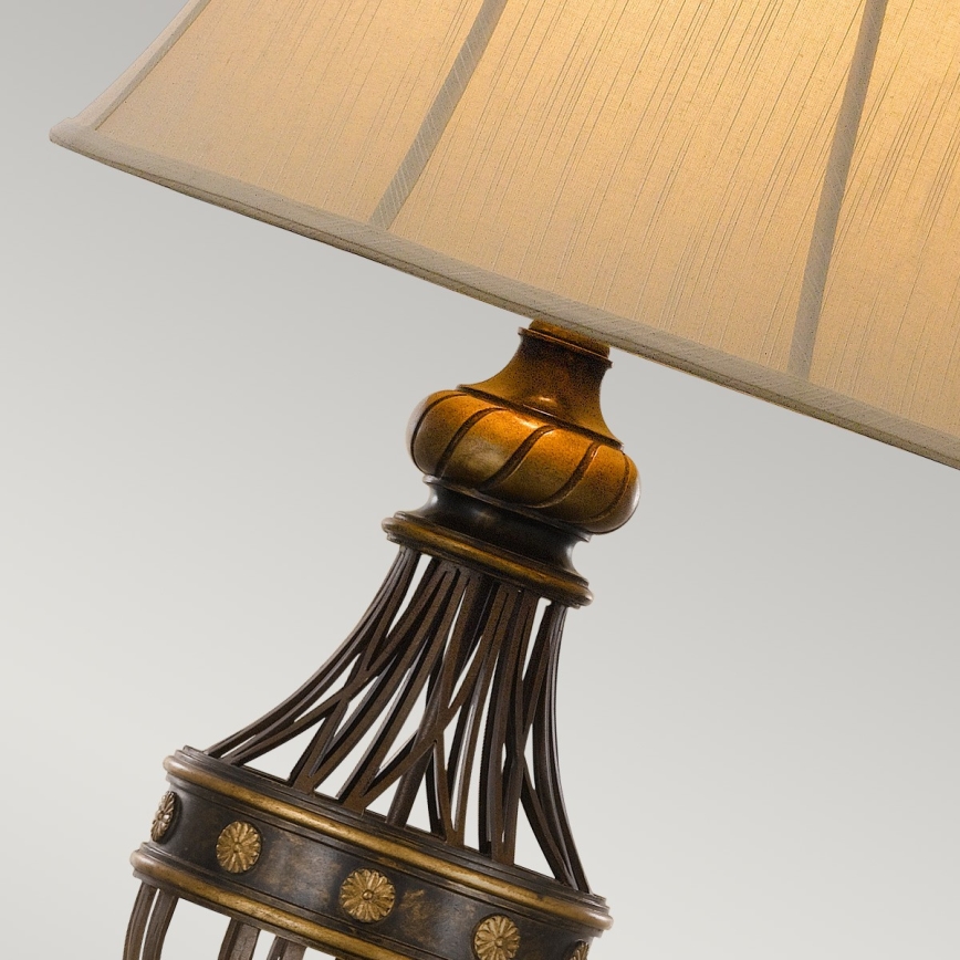 Elstead FE-AUGUSTINE-TL - Stolná lampa AUGUSTINE 1xE27/60W/230V