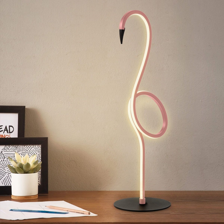 Elstead - LED Stolná lampa FLAMINGO LED/6W/230V 3000K ružová