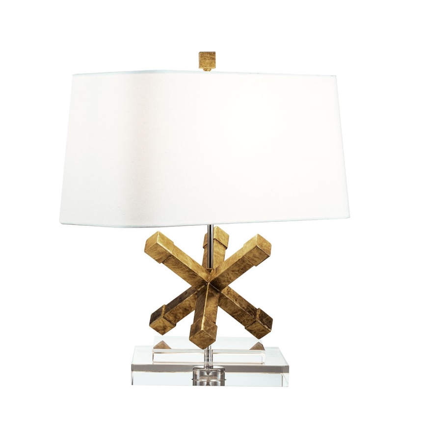 Elstead - Stolná lampa JACKSON SQUARE 1xE27/60W/230V