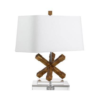 Elstead - Stolná lampa JACKSON SQUARE 1xE27/60W/230V